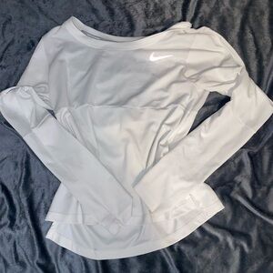 NIKE white running shirt